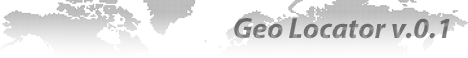 Geo Locator v.0.1